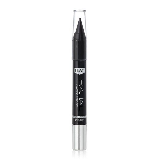 Hean Kajal Waterproof Ever lasting eyeliner Vandeniui atsparus akių pieštukas Black, 1.2 g