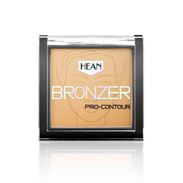 Hean Bronzer Pro-Contour Veido bronzantas 401 Amaretto, 8.5 g