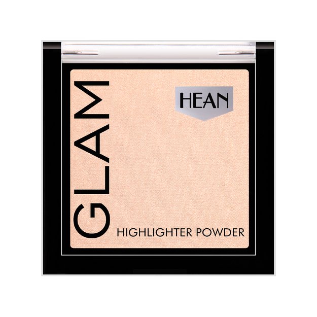 Hean Glam Highlighter Powder Švytėjimo suteikianti pudra veidui ir kūnui 200 Luxury Nude, 7.5 g