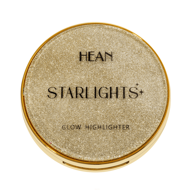 Hean Starlights Glow Highlighter Švytėjimo suteikianti pudra 02 Gold Glow, 6 g