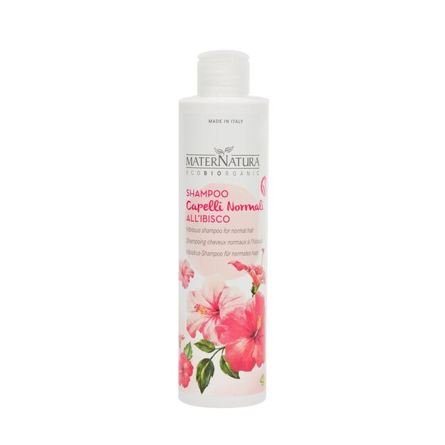 MaterNatura Hibiscus shampoo for normal hair Šampūnas normaliems plaukams, 250 ml