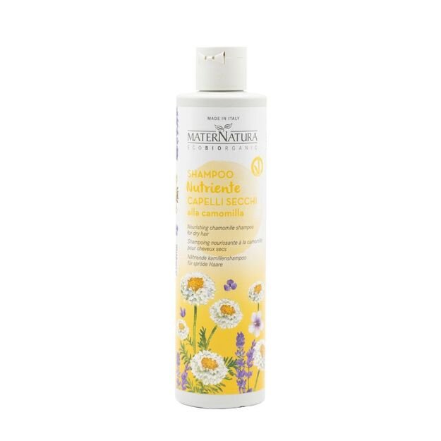 MaterNatura Nourishing chamomile shampoo for dry hair Maitinantis šampūnas sausiems plaukams, 250 ml
