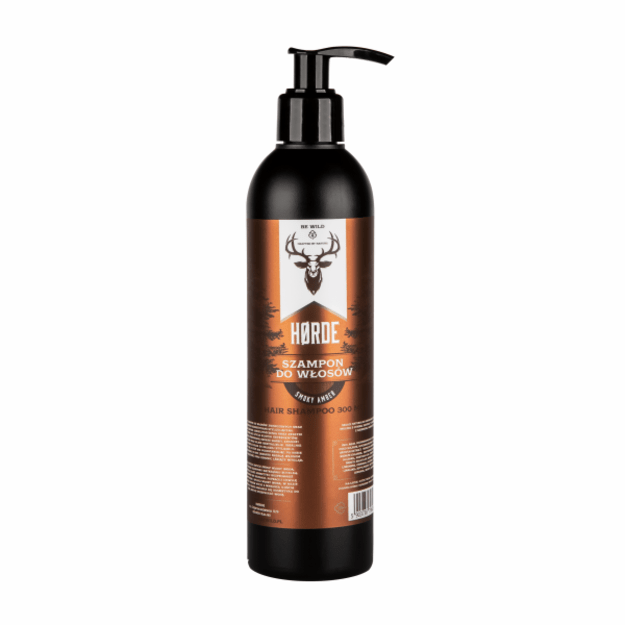 Horde Smoky Amber Hair Shampoo Plaukų šampūnas vyrams, 300 ml